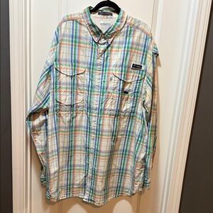 Columbia Multicolor Plaid Shirt